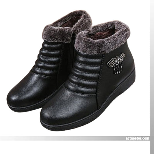✨ Begrenzter Lagerbestand verfügbar, verpassen Sie es nicht! Verdickte, warme Stiefeletten für Damen