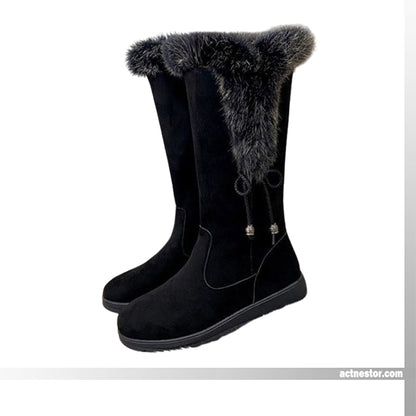 🌸Zeitlich begrenztes Angebot 50%🎄 Warme, rutschfeste und strapazierfähige Damenstiefel❄️