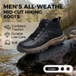 👞 60 % RABATT! 🏔️ Halbhohe Wanderstiefel für Herren – wasserdicht und atmungsaktiv, rutschfeste Sohle für Wanderwege und die Stadt 🌧️📦