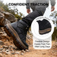 👞 60 % RABATT! 🏔️ Halbhohe Wanderstiefel für Herren – wasserdicht und atmungsaktiv, rutschfeste Sohle für Wanderwege und die Stadt 🌧️📦