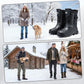 🔥50 % Rabatt🔥Wasserdichte Herren-Schneestiefel mit herausnehmbarem Innenfutter