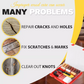 DIY manuell reparationssats för golv möbler