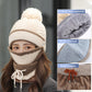 Vinteruppsättning (mask, hatt, halsduk)