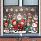 Julklapp * Fönsterklistermärken till jul